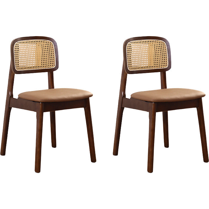 Zeitgenössischer Massivholz im Innen im Freien im Freien armlose Esstuhl