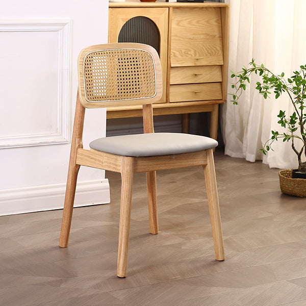 Zeitgenössischer Massivholz im Innen im Freien im Freien armlose Esstuhl