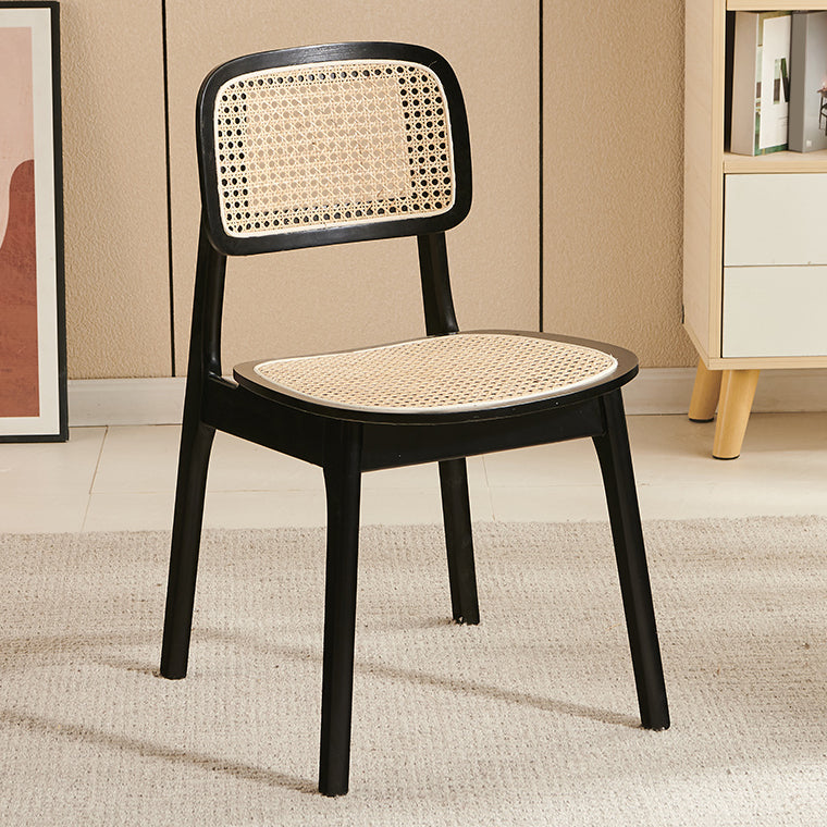 Zeitgenössischer Massivholz im Innen im Freien im Freien armlose Esstuhl