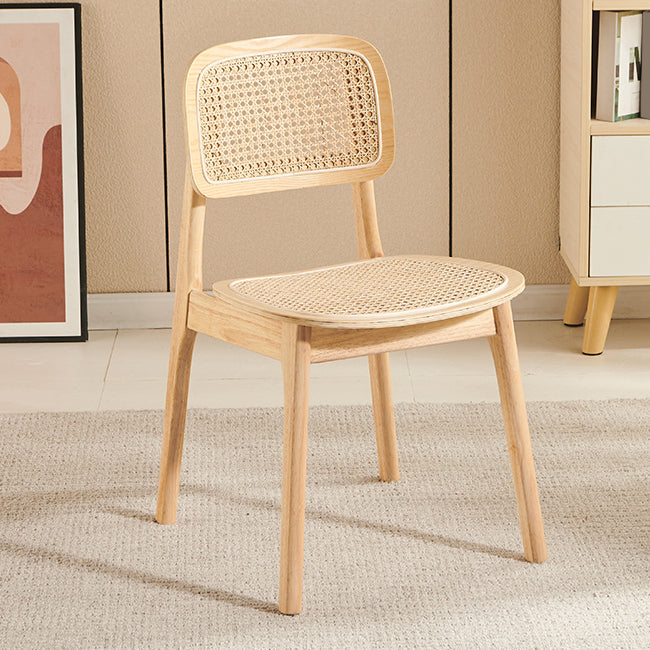 Zeitgenössischer Massivholz im Innen im Freien im Freien armlose Esstuhl