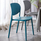 Contemporary Style Open Back Plastic Home Use Dining Side Chair Clearhalo 'Dining Chairs' 'Dining Tables & Seating' 'dining_chair' 'furn' 'furn_dining_chair' 'Furniture' 'Kitchen & Dining Furniture' 7686375