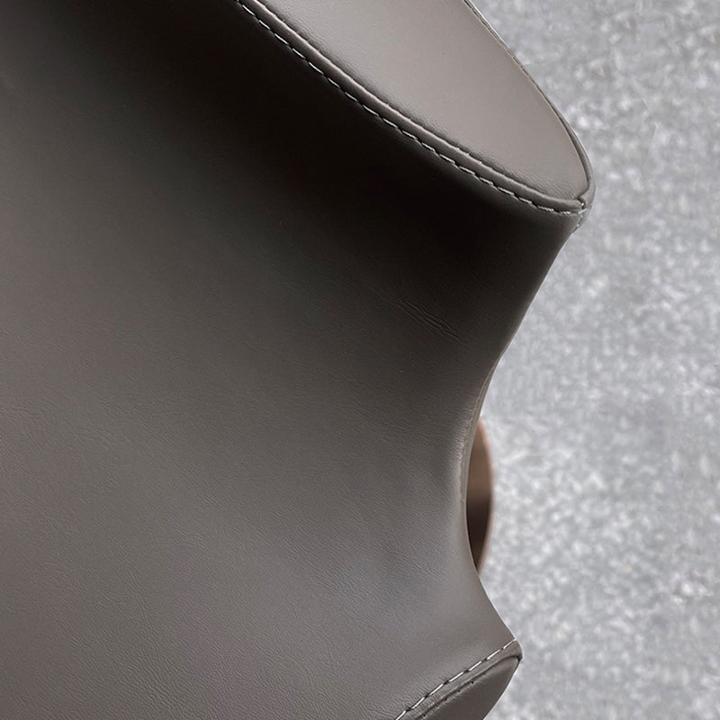 Contemporary Adjustable Backless Counter High Stool with Leather Cushion Clearhalo 'Bar Furniture' 'Bar Stools' 'bar_stools' 'furn' 'furn_bar_stools' 'Furniture' 'Kitchen & Dining Furniture' 7686437