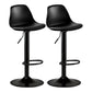 Sgabello da bar senza braccio girevole moderno ad altezza regolabile con poggiapiedi