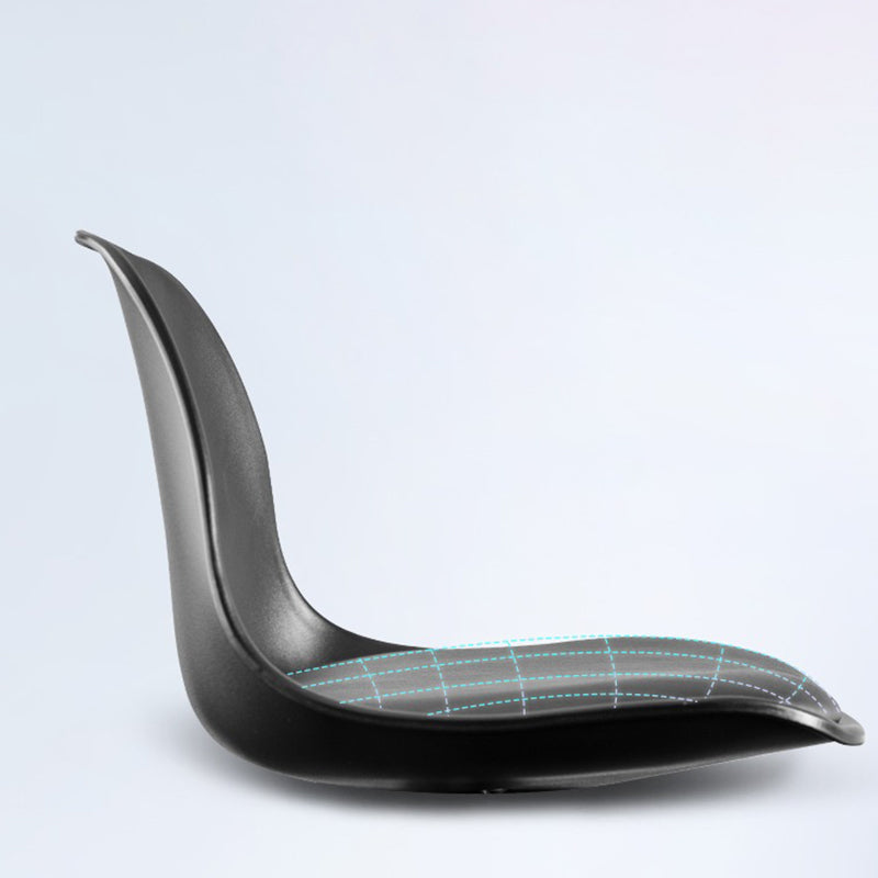 Sgabello da bar senza braccio girevole moderno ad altezza regolabile con poggiapiedi