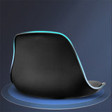 Tabouret de bar à bras pivotant de hauteur réglable moderne avec repose-pieds