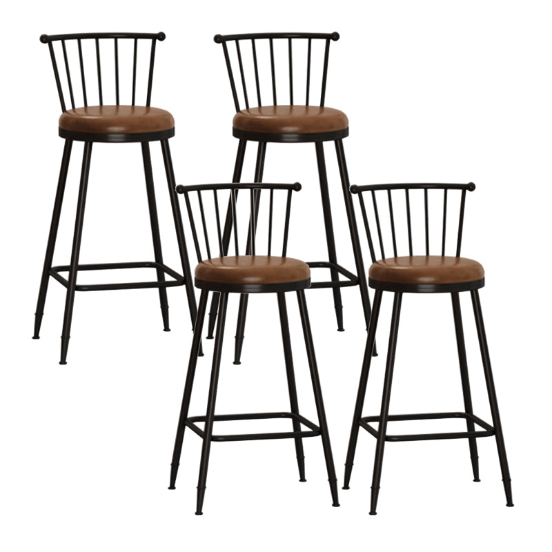 Sgabelli da banco senza braccio con poggiapiedi, contemporanei per Bristol