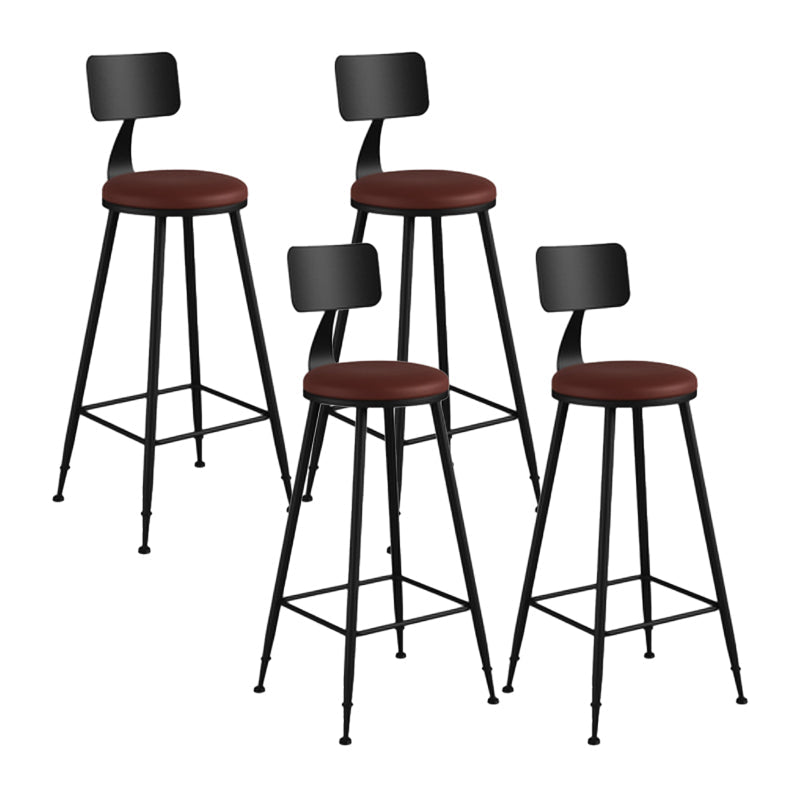 Sgabelli da banco senza braccio con poggiapiedi, contemporanei per Bristol