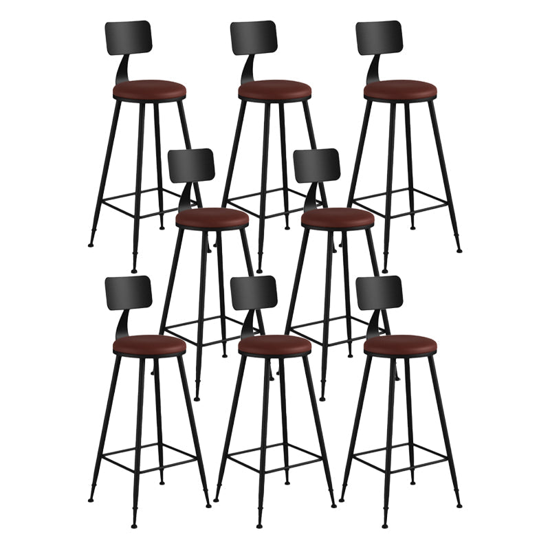 Sgabelli da banco senza braccio con poggiapiedi, contemporanei per Bristol