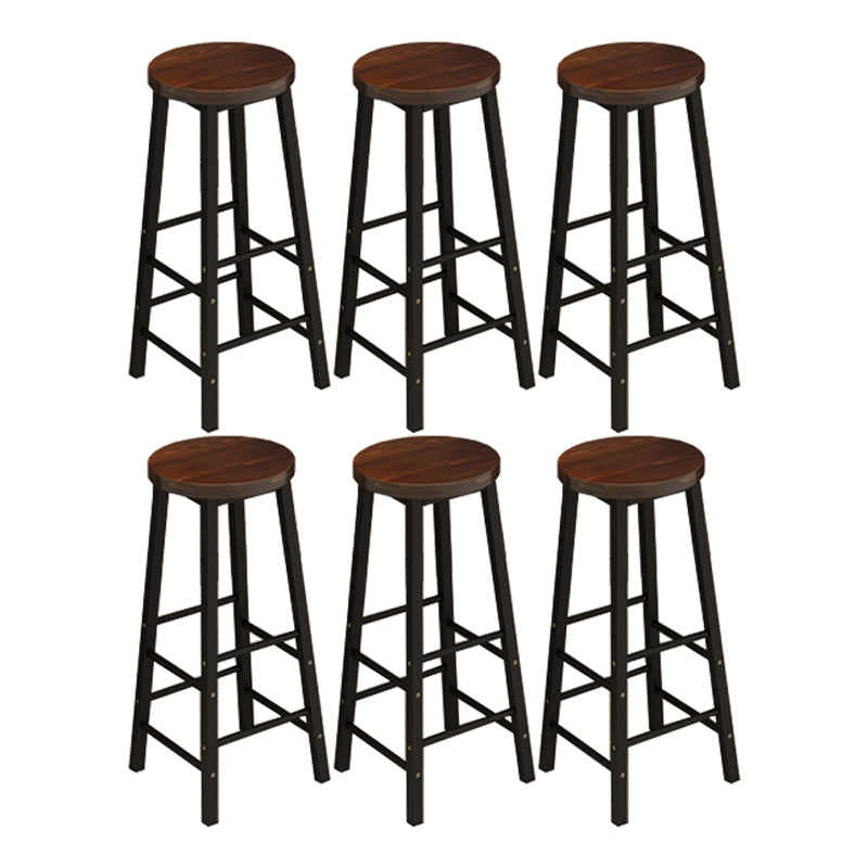 Sgabelli da banco senza braccio con poggiapiedi, contemporanei per Bristol