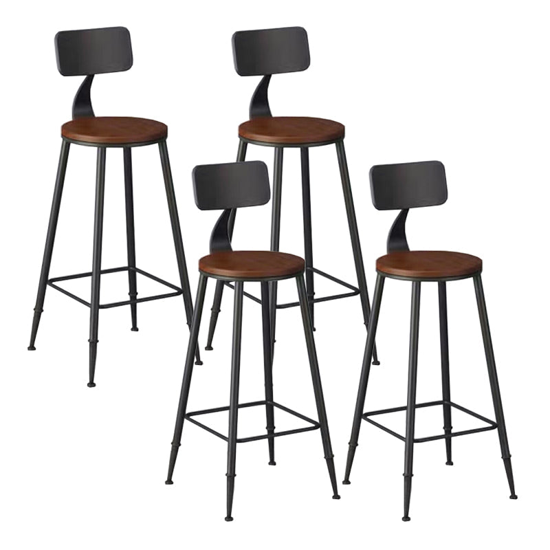 Sgabelli da banco senza braccio con poggiapiedi, contemporanei per Bristol