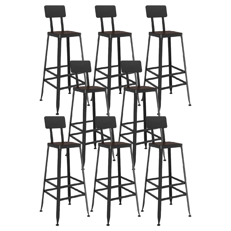 Sgabelli da banco senza braccio con poggiapiedi, contemporanei per Bristol