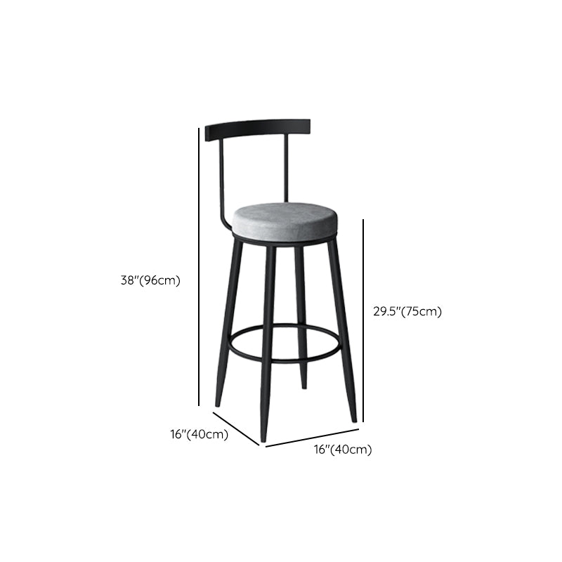 Sgabelli da banco senza braccio con poggiapiedi, contemporanei per Bristol