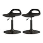 Modern Adjustable Height Swivel Low Back Bar Stool with Footrest