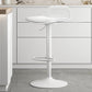 Modern Adjustable Height Swivel Low Back Bar Stool with Footrest