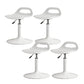 Modern Adjustable Height Swivel Low Back Bar Stool with Footrest