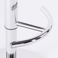 Modern Faux Leather Adjustable Height Swivel Bar Stool with Footrest Clearhalo 'Bar Furniture' 'Bar Stools' 'bar_stools' 'furn' 'furn_bar_stools' 'Furniture' 'Kitchen & Dining Furniture' 7686831