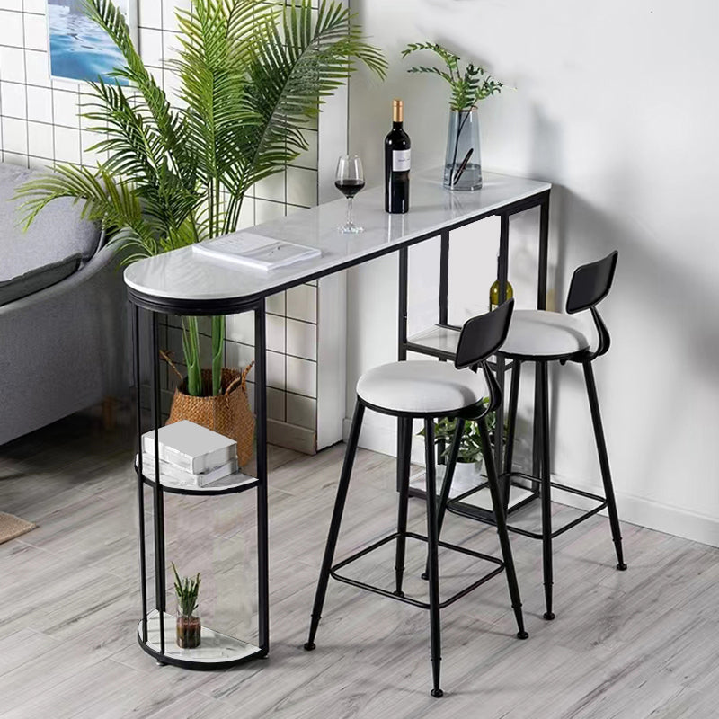 Stile contemporaneo 1/2/3 pezzi Specialità da bar in pietra Set per soggiorno