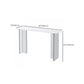 Contemporary Sintered Stone Acrylic Base Bar Table for Kitchen Dining Room
