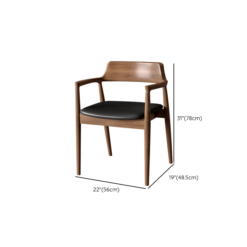 1/2/5 Pcs Round Shape Solid Wood Dinette Table with Ladder Chair Clearhalo 'Dining Room Sets' 'Dining Tables & Seating' 'dining_room_set' 'furn' 'furn_dining_room_set' 'Furniture' 'Kitchen & Dining Furniture' 7687198