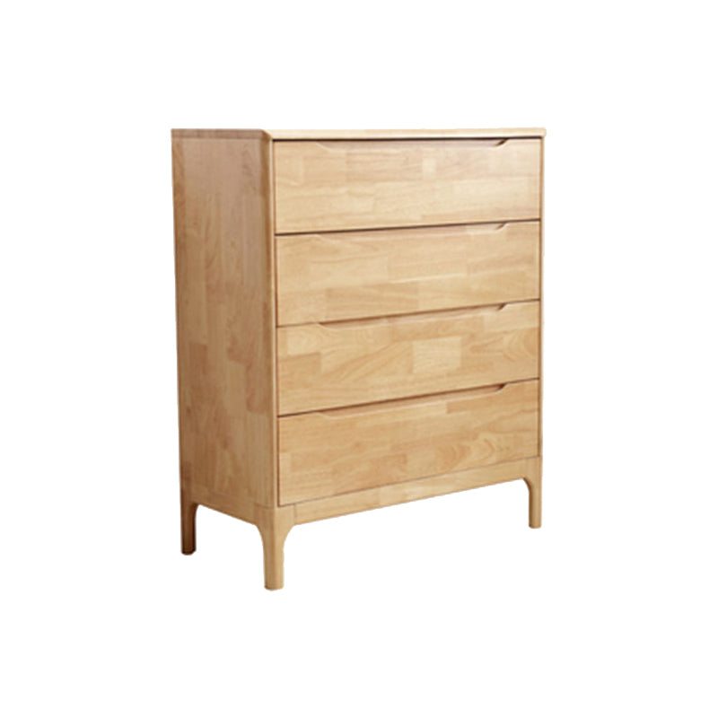 Commode de coffre de rangement moderne commode en bois massif avec 7/6/5/4 tiroirs