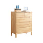 Commode de coffre de rangement moderne commode en bois massif avec 7/6/5/4 tiroirs