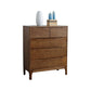 Commode de coffre de rangement moderne commode en bois massif avec 7/6/5/4 tiroirs