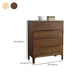 Commode de coffre de rangement moderne commode en bois massif avec 7/6/5/4 tiroirs