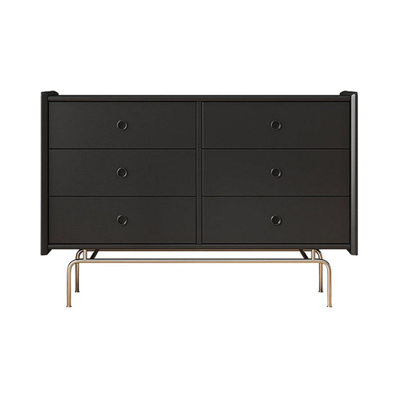 Commode moderne commode coffre en bois massif avec tiroirs 9/6/5