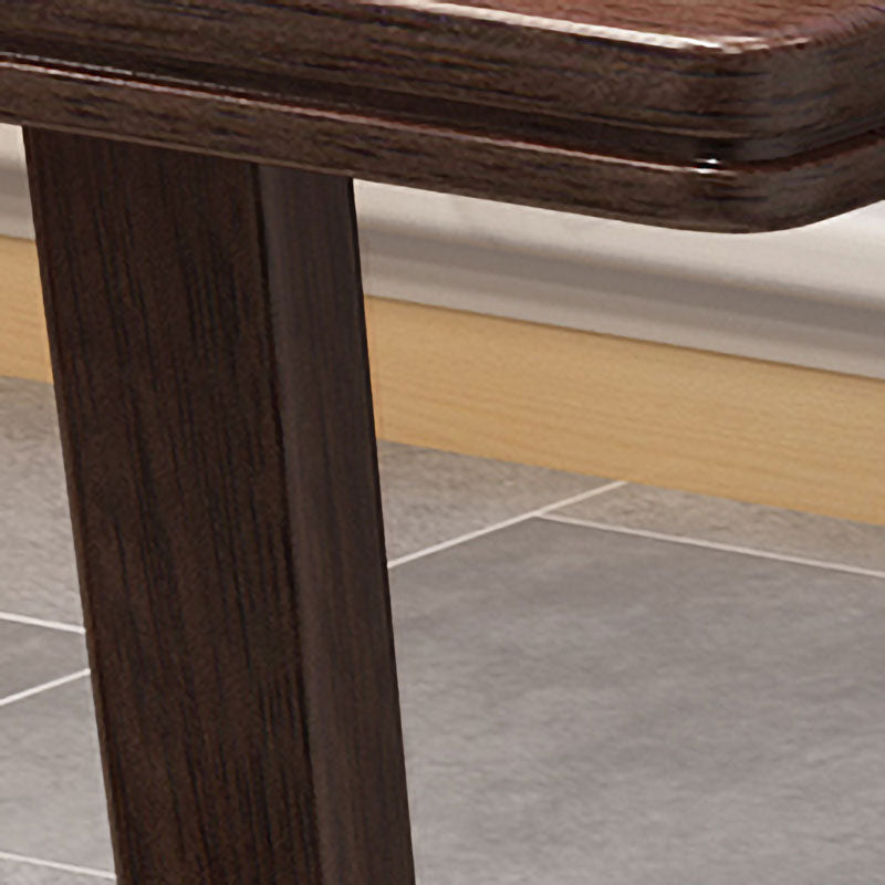 Bureau d'écriture en bois massif bureau de bureau piédestal avec 2 tiroirs pour salle d'étude