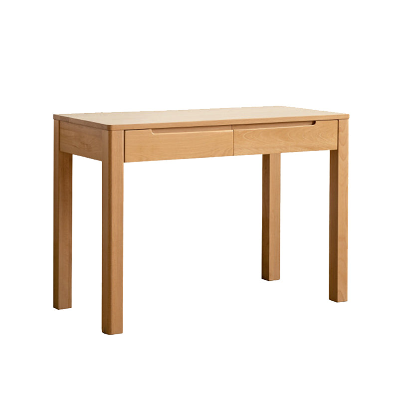 BAME WOOD Home Office scrivania moderna scrivania naturale con cassetto