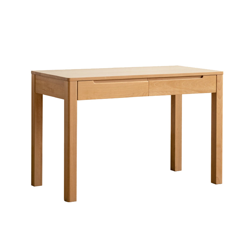 BAME WOOD Home Office scrivania moderna scrivania naturale con cassetto