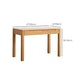 Beech Wood Home Office Desk Modern Natural Writing Desk met lade