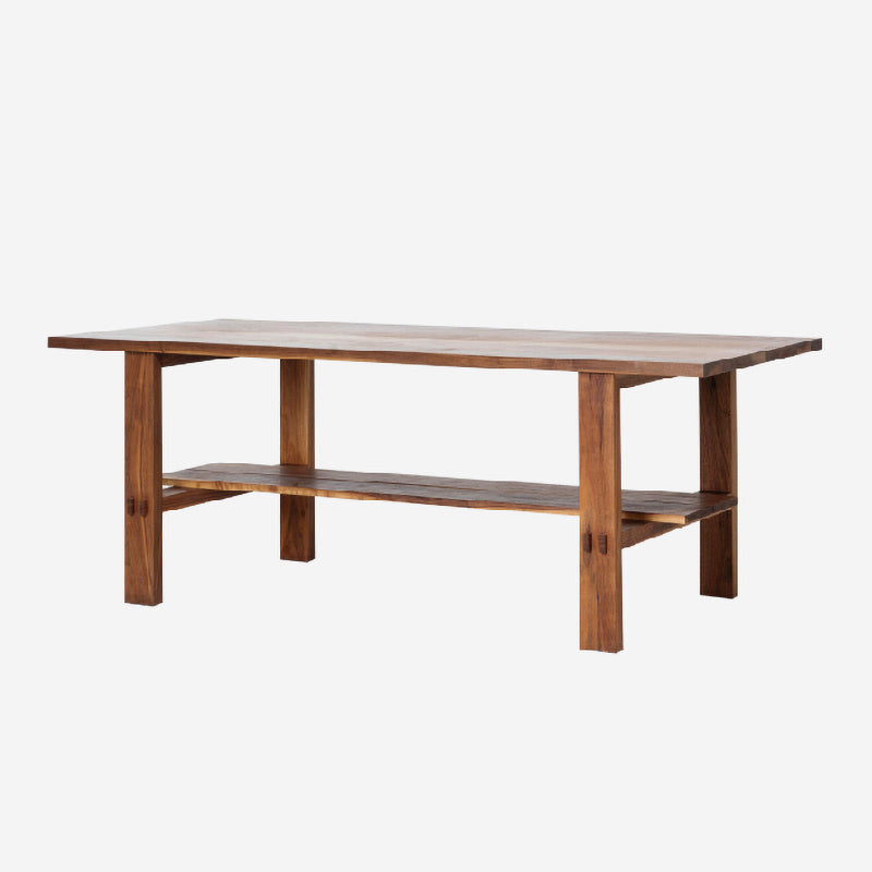 Solid Wood Rectangular Writing Desk Living Room Office Desk,29.1" H Walnut Clearhalo 'furn' 'furn_office_desk' 'Furniture' 'Office Desks' 'Office Furniture' 'office_desk' 7691001