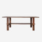 Solid Wood Rectangular Writing Desk Living Room Office Desk,29.1" H 91"L x 39"W x 29"H Brown Clearhalo 'furn' 'furn_office_desk' 'Furniture' 'Office Desks' 'Office Furniture' 'office_desk' 7691004