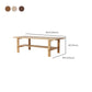 Solid Wood Rectangular Writing Desk Living Room Office Desk,29.1" H Clearhalo 'furn' 'furn_office_desk' 'Furniture' 'Office Desks' 'Office Furniture' 'office_desk' 7691013