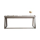 Modern Stone Home Office Desk 3 Drawers Rectangular Writing Desk