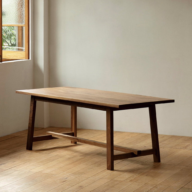 Bureau d'écriture de maison contemporaine Bureau de base en bois massif en bois massif