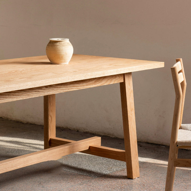 Bureau d'écriture de maison contemporaine Bureau de base en bois massif en bois massif