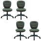 Modernism Office Chair with Wheels Desk Chair for Home Living Room 4 Piece Set Clearhalo 'furn' 'furn_office_chair' 'Furniture' 'Office Chairs' 'Office Furniture' 'office_chair' 7691142