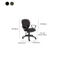 Modernism Office Chair with Wheels Desk Chair for Home Living Room Clearhalo 'furn' 'furn_office_chair' 'Furniture' 'Office Chairs' 'Office Furniture' 'office_chair' 7691152