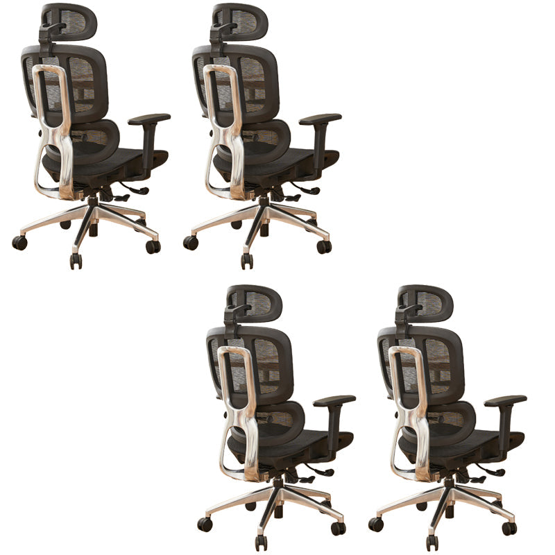 モダンな取り外し可能な武器室の椅子の傾きメカニズムホイール付きの苦痛な机の椅子はありません