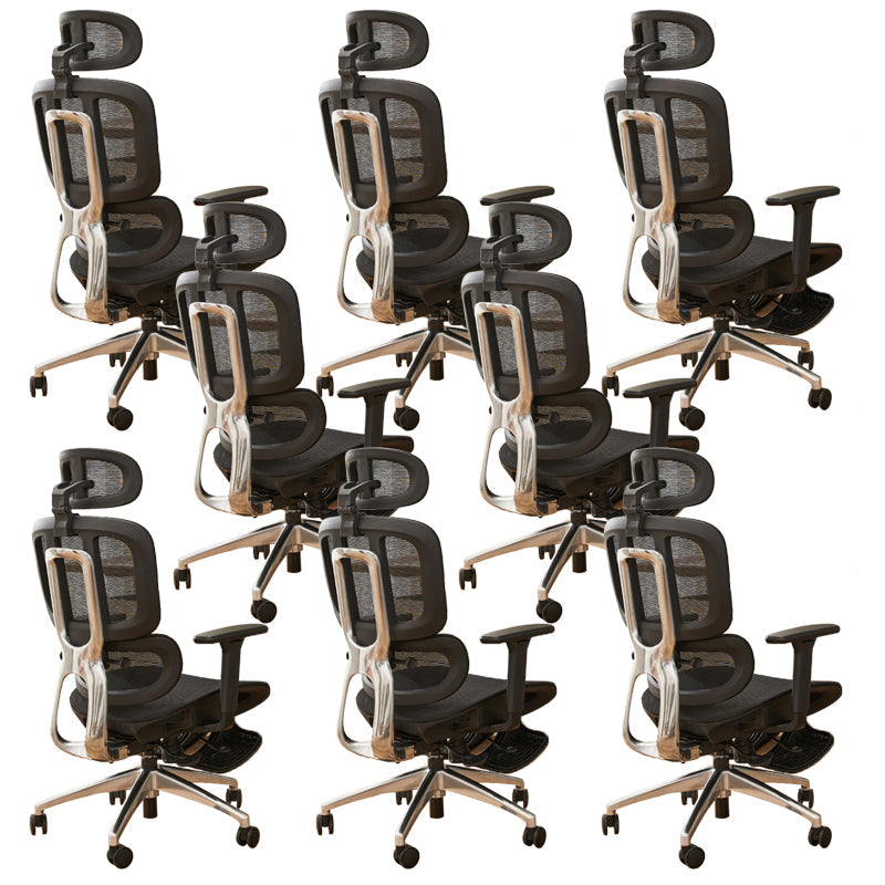 モダンな取り外し可能な武器室の椅子の傾きメカニズムホイール付きの苦痛な机の椅子はありません