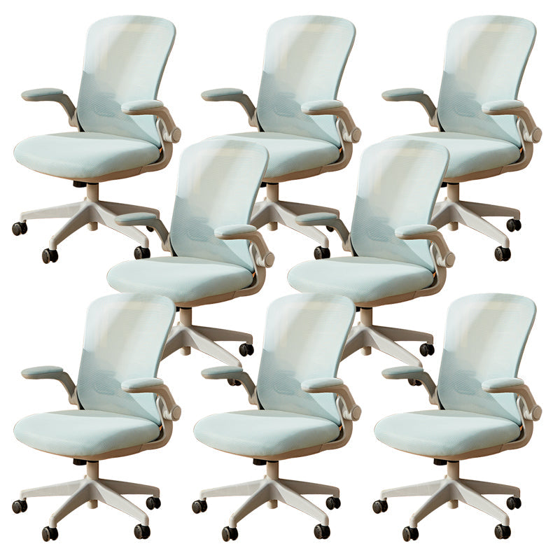 Removable Arms Modern Office Chair Tilt Mechanism No Distressing Ergonomic Slide Chair