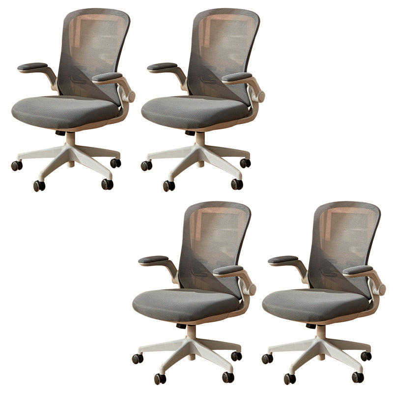 Removable Arms Modern Office Chair Tilt Mechanism No Distressing Ergonomic Slide Chair