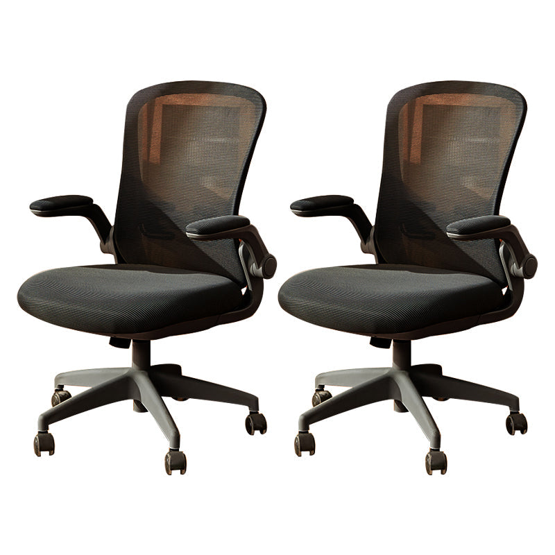 Removable Arms Modern Office Chair Tilt Mechanism No Distressing Ergonomic Slide Chair