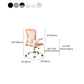 Removable Arms Modern Office Chair Tilt Mechanism No Distressing Ergonomic Slide Chair