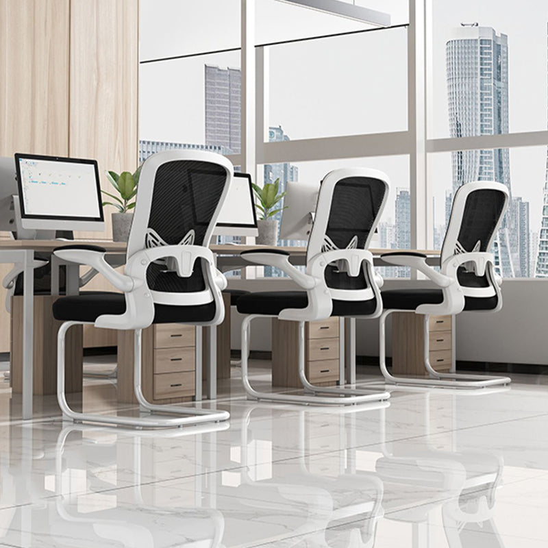 取り外し可能なアームズデスクチェアチルトメカニズムホイールなしの苦痛な人間工学に基づいた椅子