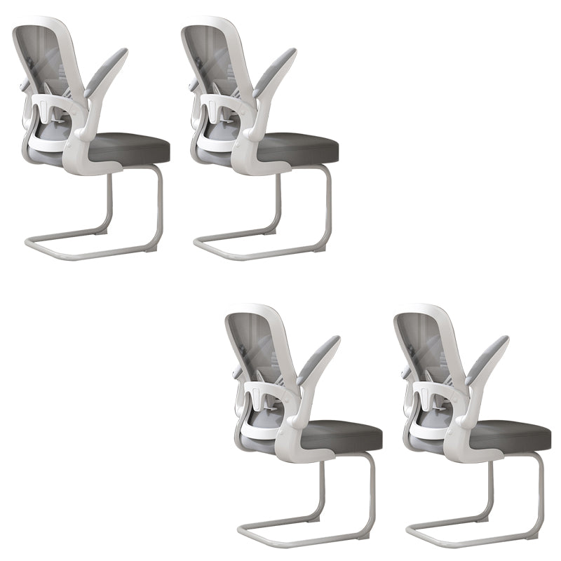 取り外し可能なアームズデスクチェアチルトメカニズムホイールなしの苦痛な人間工学に基づいた椅子