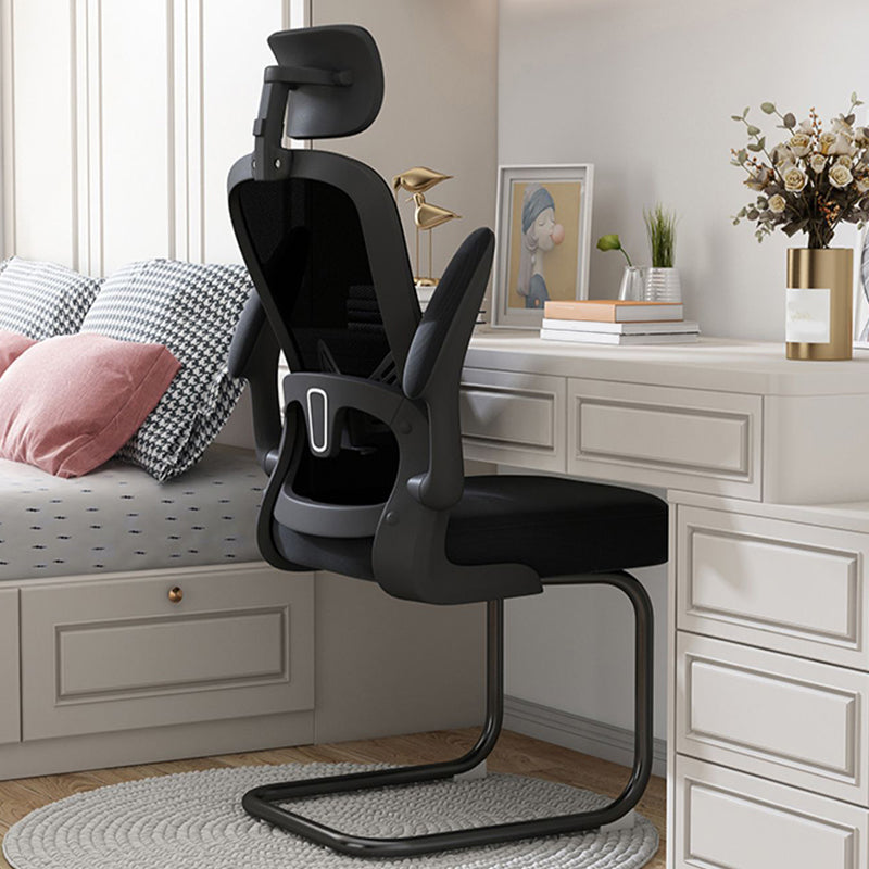 Meccanismo di inclinazione della sedia a braccia rimovibile nessuna sedia ergonomica angosciante senza ruote