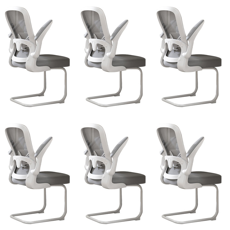 Meccanismo di inclinazione della sedia a braccia rimovibile nessuna sedia ergonomica angosciante senza ruote